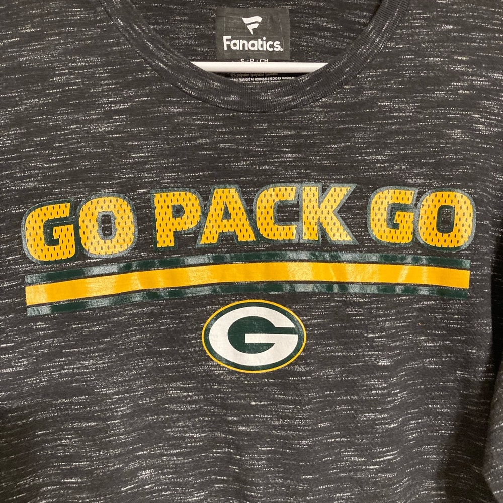 Green Bay Packers Football long sleeve t-shirt size small - Picture 2 of 6